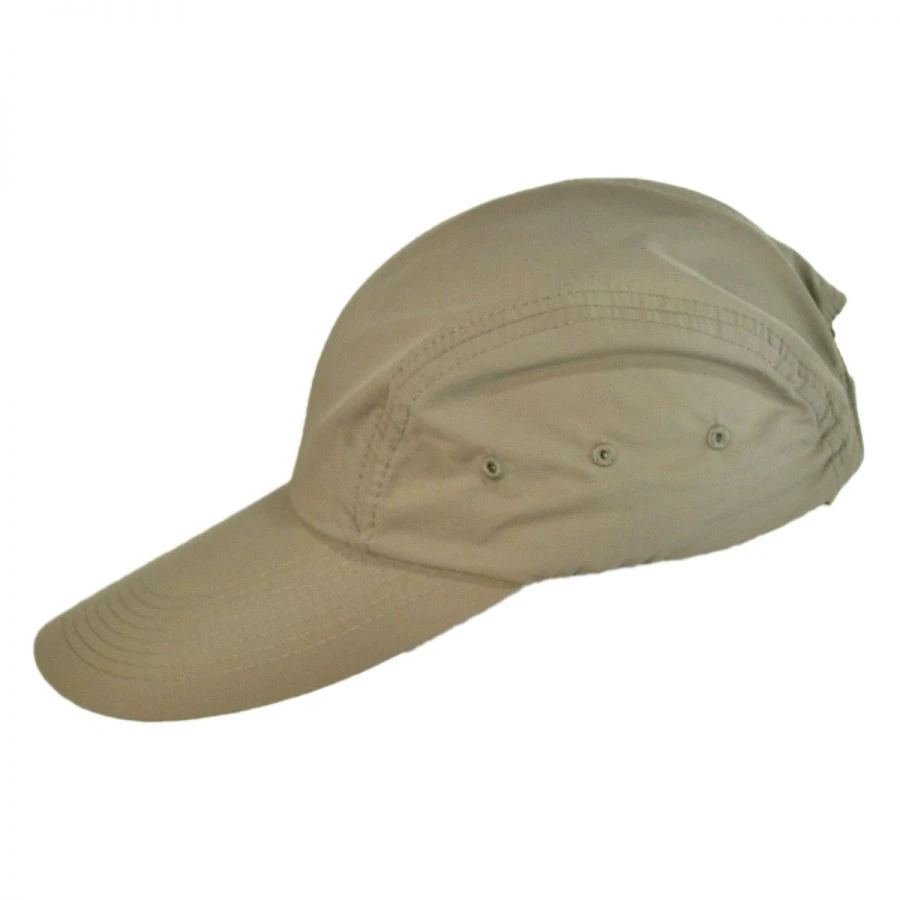 Torrey Hats Torrey UPF 50+ Long Bill Adjustable Baseball Cap - Khaki 4 Torrey Hats Torrey UPF 50+ Long Bill Adjustable Baseball Cap - Khaki - Image 2