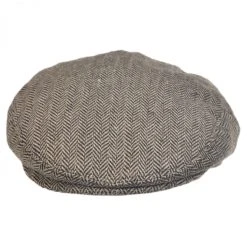 Jaxon Hats Herringbone Wool Blend Ivy Cap