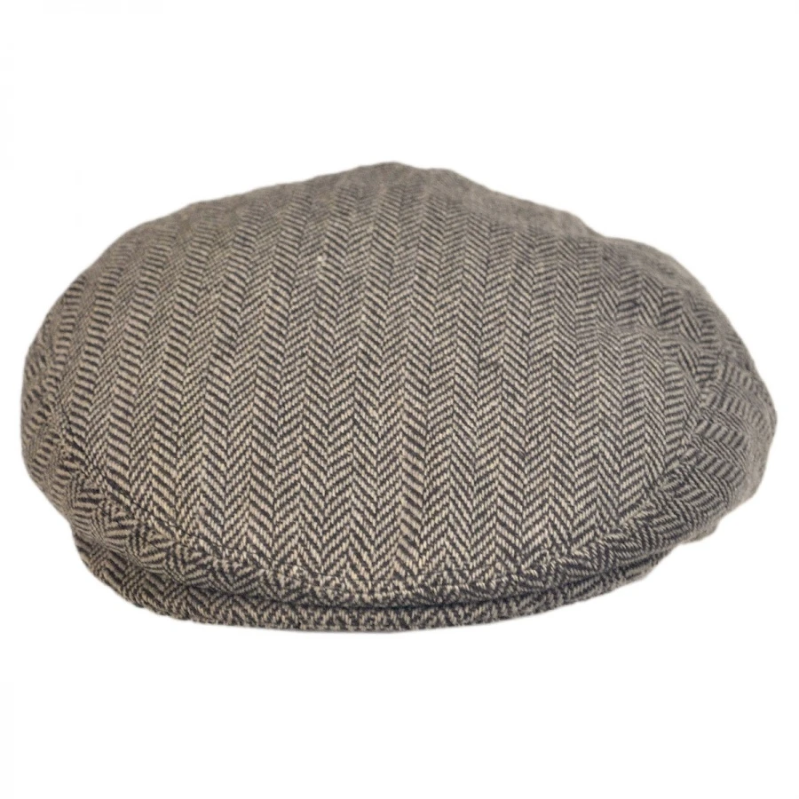 Jaxon Hats Herringbone Wool Blend Ivy Cap 3 Jaxon Hats Herringbone Wool Blend Ivy Cap