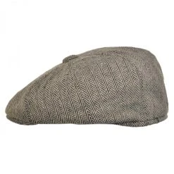 Jaxon Hats Herringbone Wool Blend Newsboy Cap -Brixton Hats shop 106159