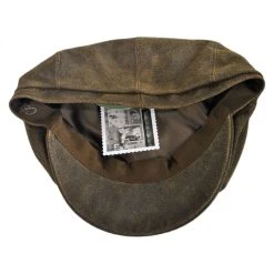 City Sport Caps Distressed Leather Newsboy Cap 7 City Sport Caps Distressed Leather Newsboy Cap -Brixton Hats shop 107626