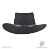Stetson Black Hawk Crushable Wool Felt Gambler Cowboy Hat - Black 1 Stetson Black Hawk Crushable Wool Felt Gambler Cowboy Hat - Black -Brixton Hats shop 10964