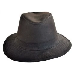 Hills Hats Of New Zealand The Milford Wax Cotton Fedora Hat