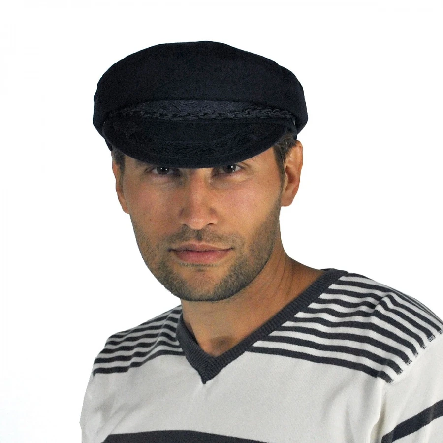 Aegean Wool Greek Fisherman's Cap 4 Aegean Wool Greek Fisherman's Cap - Image 3
