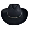 Stetson Rawhide Buffalo Fur Felt Western Hat 2 Stetson Rawhide Buffalo Fur Felt Western Hat -Brixton Hats shop 116776