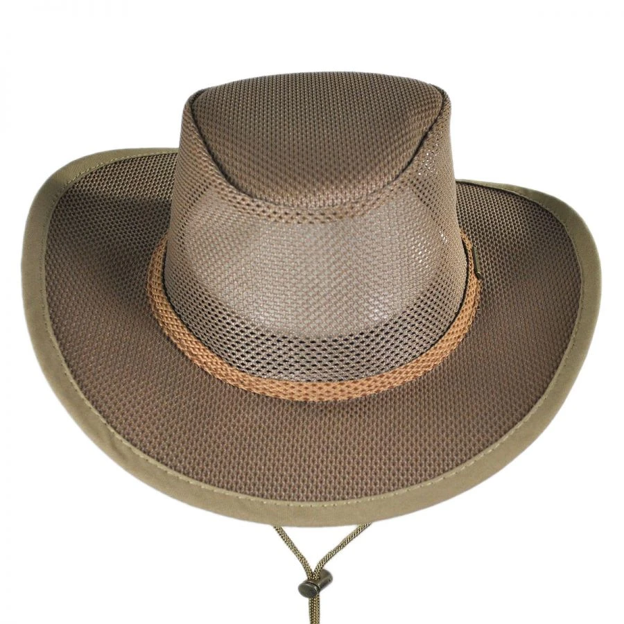 Stetson Mesh Covered Soaker Safari Hat 3 Stetson Mesh Covered Soaker Safari Hat