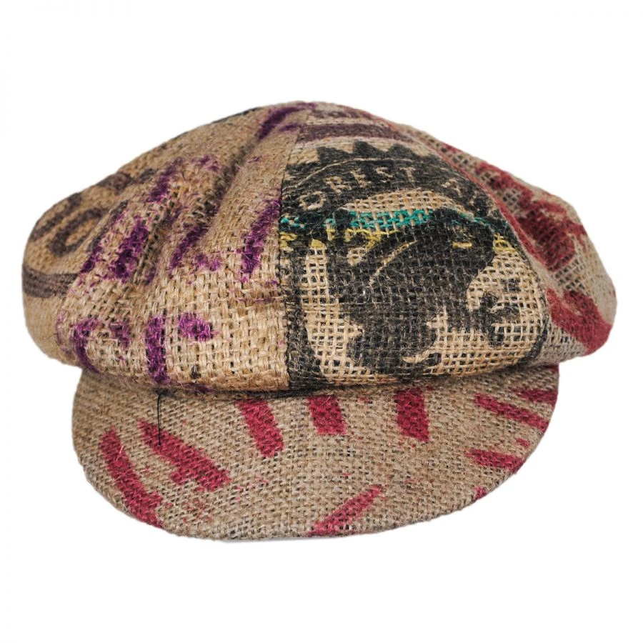 Hills Hats Of New Zealand Havana Coffee Works Jute Baker Boy Hat 3 Hills Hats Of New Zealand Havana Coffee Works Jute Baker Boy Hat