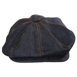 Jaxon Hats Denim Cotton Newsboy Cap