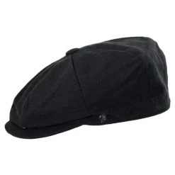 Jaxon Hats Linen And Cotton Newsboy Cap -Brixton Hats shop 136939