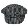 New York Hat Company Engineer Striped Cotton Newsboy Cap 1 New York Hat Company Engineer Striped Cotton Newsboy Cap -Brixton Hats shop 139209