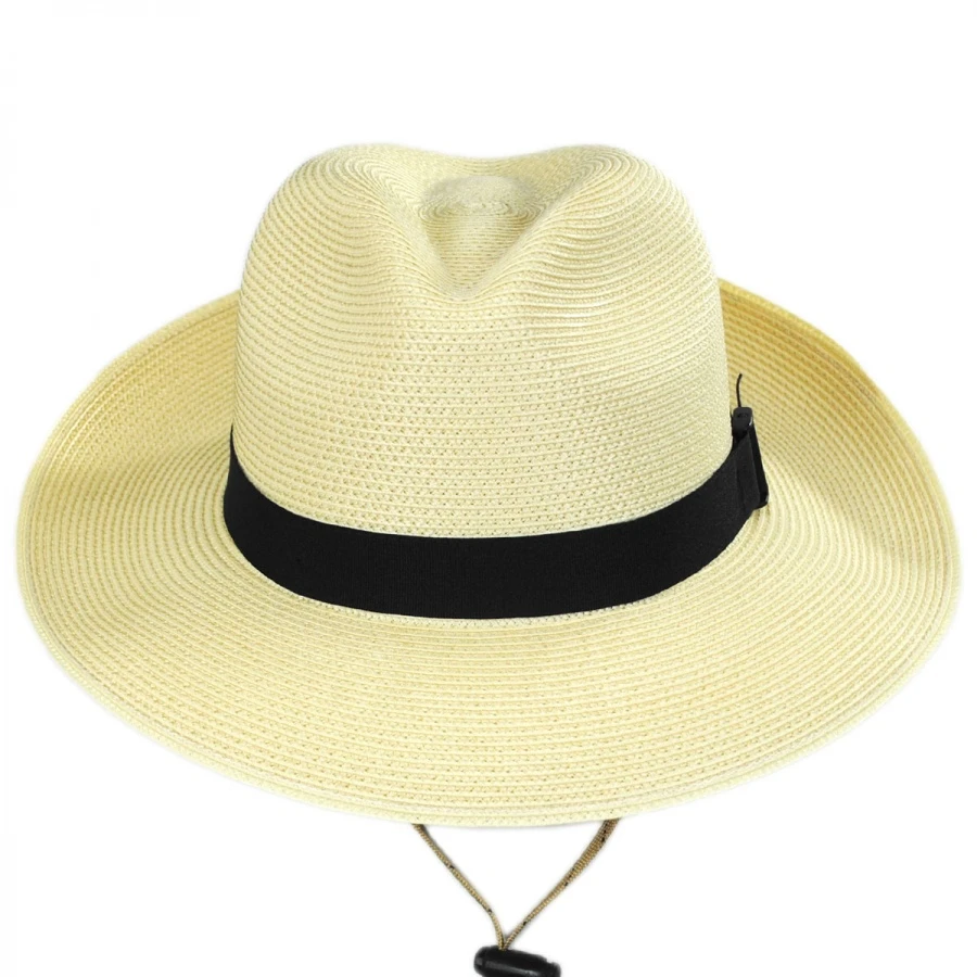San Francisco Hat Co. Joe TechStraw Fedora Hat 3 San Francisco Hat Co. Joe TechStraw Fedora Hat