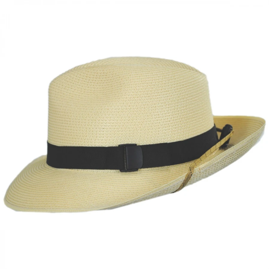 San Francisco Hat Co. Joe TechStraw Fedora Hat 4 San Francisco Hat Co. Joe TechStraw Fedora Hat - Image 2