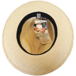 San Francisco Hat Co. Folding Panama Straw Fedora Hat 7 San Francisco Hat Co. Folding Panama Straw Fedora Hat -Brixton Hats shop 152274