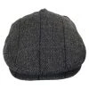 Jaxon Hats Holborn Herringbone Plaid Wool Blend Ivy Cap 1 Jaxon Hats Holborn Herringbone Plaid Wool Blend Ivy Cap -Brixton Hats shop 185777