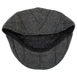 Jaxon Hats Holborn Herringbone Plaid Wool Blend Ivy Cap 7 Jaxon Hats Holborn Herringbone Plaid Wool Blend Ivy Cap -Brixton Hats shop 185783
