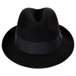 Stefeno Ultimo Beaver Fur Felt Fedora Hat