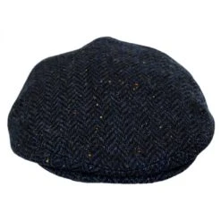 Jaxon Hats Cambridge Herringbone Wool Ivy Cap