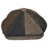 Jaxon Hats Baby Herringbone Patchwork Wool Blend Newsboy Cap -Brixton Hats shop 190770