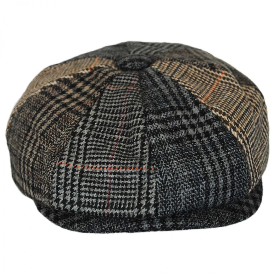 Jaxon Hats Baby Plaid Patchwork Wool Blend Newsboy Cap 3 Jaxon Hats Baby Plaid Patchwork Wool Blend Newsboy Cap