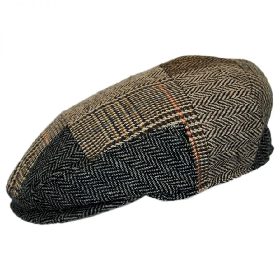 Jaxon Hats Baby Patchwork Wool Blend Ivy Cap 4 Jaxon Hats Baby Patchwork Wool Blend Ivy Cap - Image 2