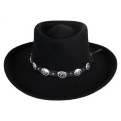 EDDY & BROS Western Wool Felt Gambler Hat