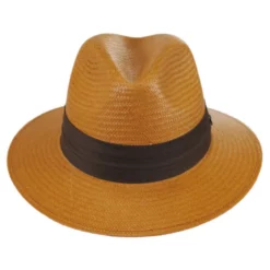 Jaxon Hats Augusta Toyo Straw Safari Fedora Hat