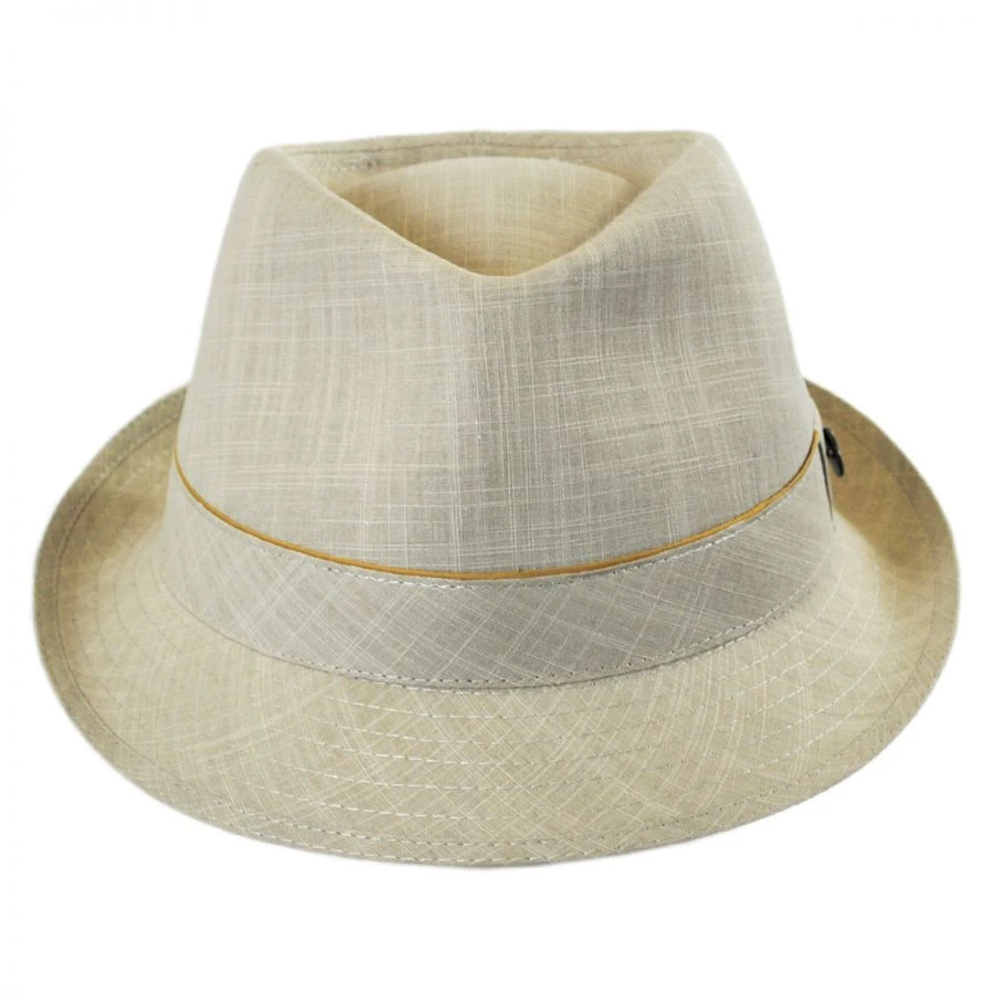 Jaxon Hats Cotton Trilby Fedora Hat 3 Jaxon Hats Cotton Trilby Fedora Hat