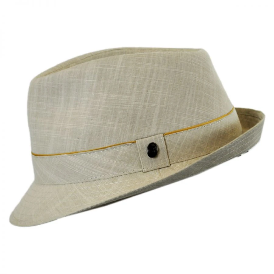 Jaxon Hats Cotton Trilby Fedora Hat 4 Jaxon Hats Cotton Trilby Fedora Hat - Image 2