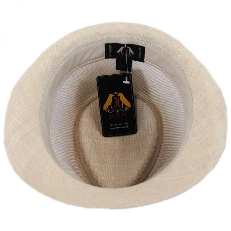 Jaxon Hats Cotton Trilby Fedora Hat 5 Jaxon Hats Cotton Trilby Fedora Hat - Image 3