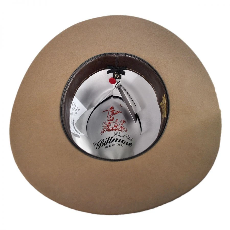 Biltmore Crossroads 6X Fur Felt Western Hat - Made To Order 5 Biltmore Crossroads 6X Fur Felt Western Hat - Made To Order - Image 3