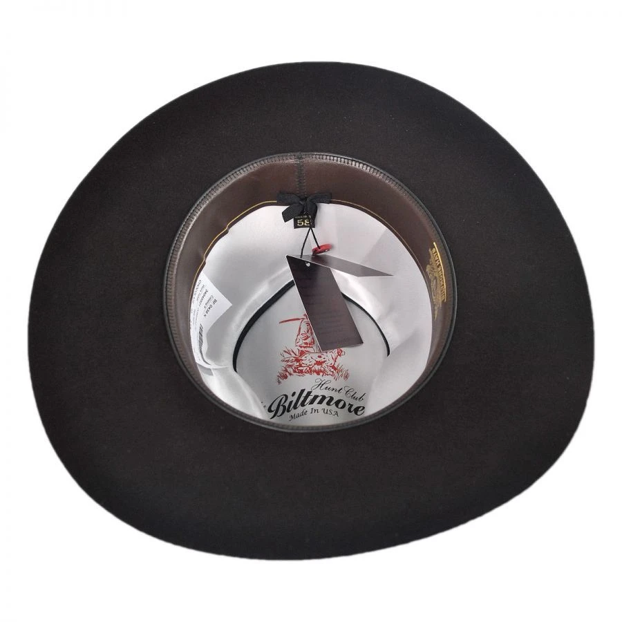 Biltmore Compass Merino Wool Felt Western Hat 5 Biltmore Compass Merino Wool Felt Western Hat - Image 3