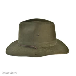 Henschel Cotton Twill Aussie Fedora Hat 7 Henschel Cotton Twill Aussie Fedora Hat -Brixton Hats shop 224717