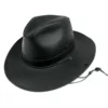 Henschel Leather Aussie Fedora Hat 1 Henschel Leather Aussie Fedora Hat -Brixton Hats shop 224783