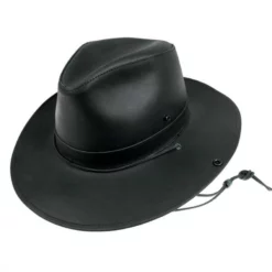 Henschel Leather Aussie Fedora Hat -Brixton Hats shop 224786
