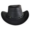 Conner Oiled Leather Outback Hat 2 Conner Oiled Leather Outback Hat -Brixton Hats shop 227063