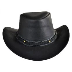 Conner Oiled Leather Outback Hat