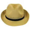 Bailey Elliot Straw Fedora Hat 2 Bailey Elliot Straw Fedora Hat -Brixton Hats shop 235049