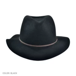 Bailey Jackman Rollable Wool LiteFelt Fedora Hat