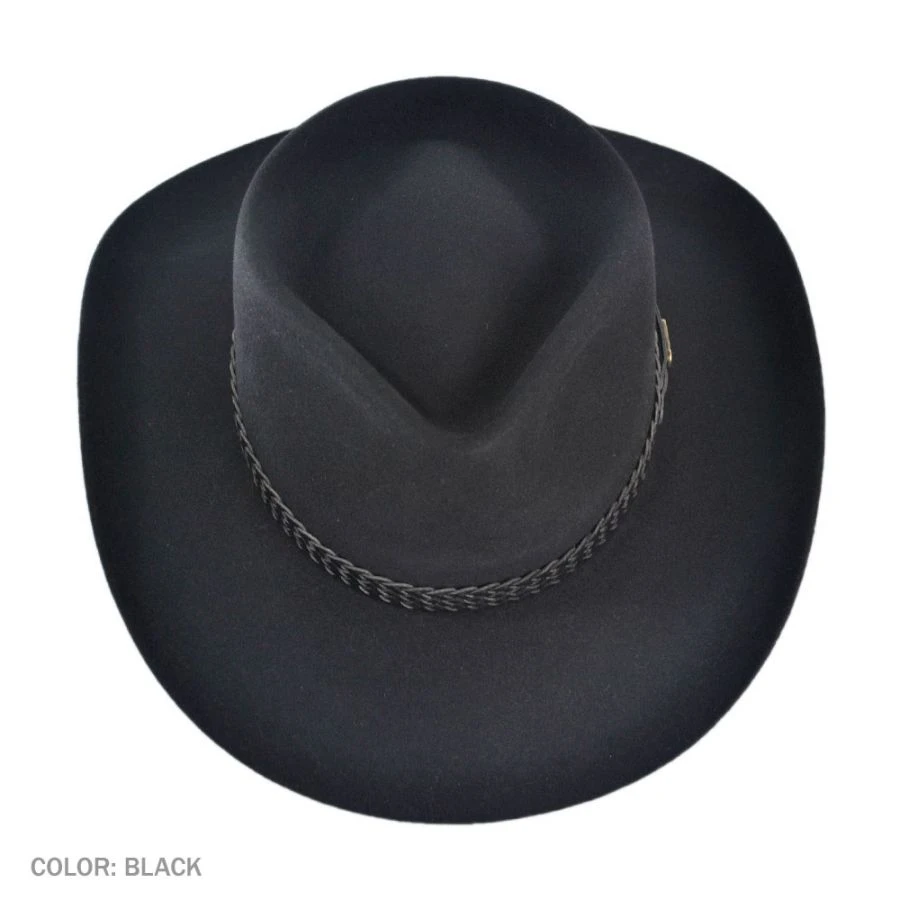 Akubra Snowy River Fur Felt Australian Western Hat 5 Akubra Snowy River Fur Felt Australian Western Hat - Image 3