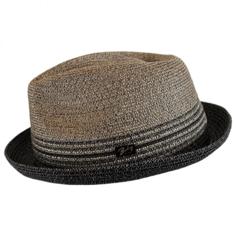 Bailey Hooper Toyo Straw Blend Trilby Fedora Hat 4 Bailey Hooper Toyo Straw Blend Trilby Fedora Hat - Image 2