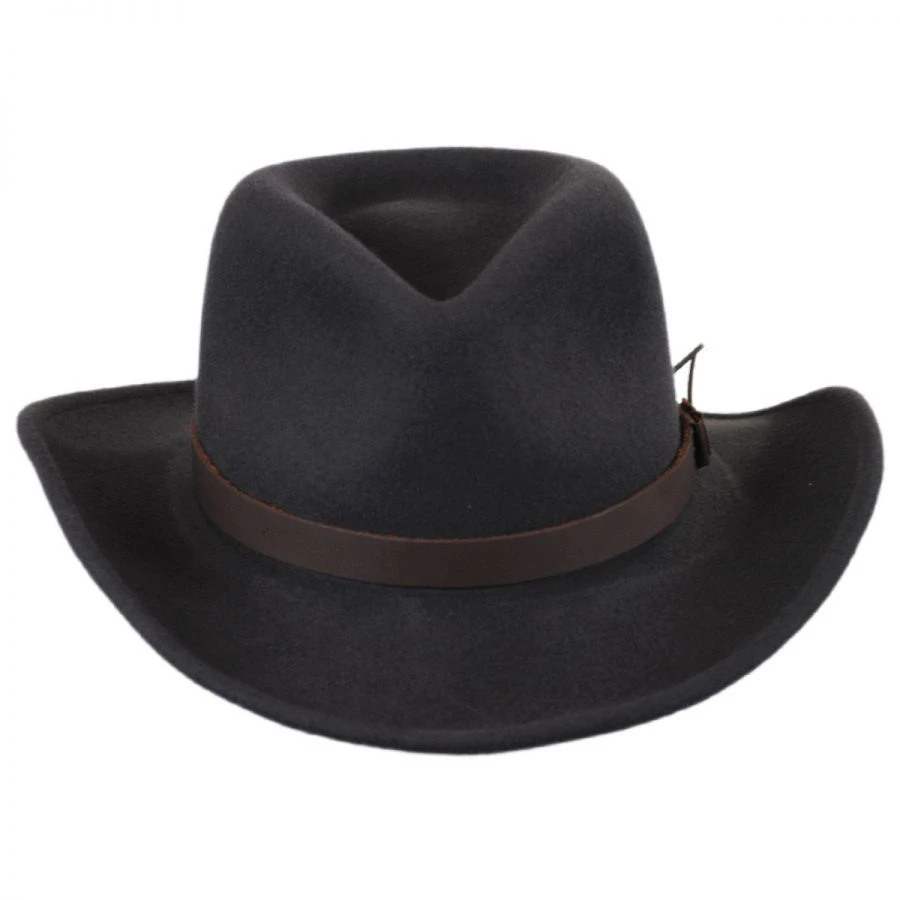 Bailey Caliber Crushable Wool LiteFelt Western Hat 3 Bailey Caliber Crushable Wool LiteFelt Western Hat