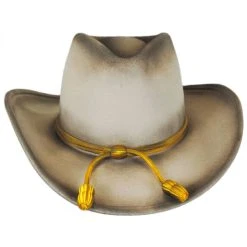 Stetson John Wayne The Fort Wool Felt Crushable Western Hat - Silverbelly