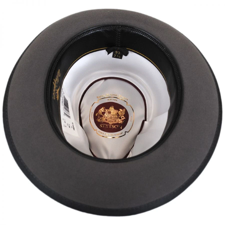 Stetson Whippet Fur Felt Fedora Hat 5 Stetson Whippet Fur Felt Fedora Hat - Image 3