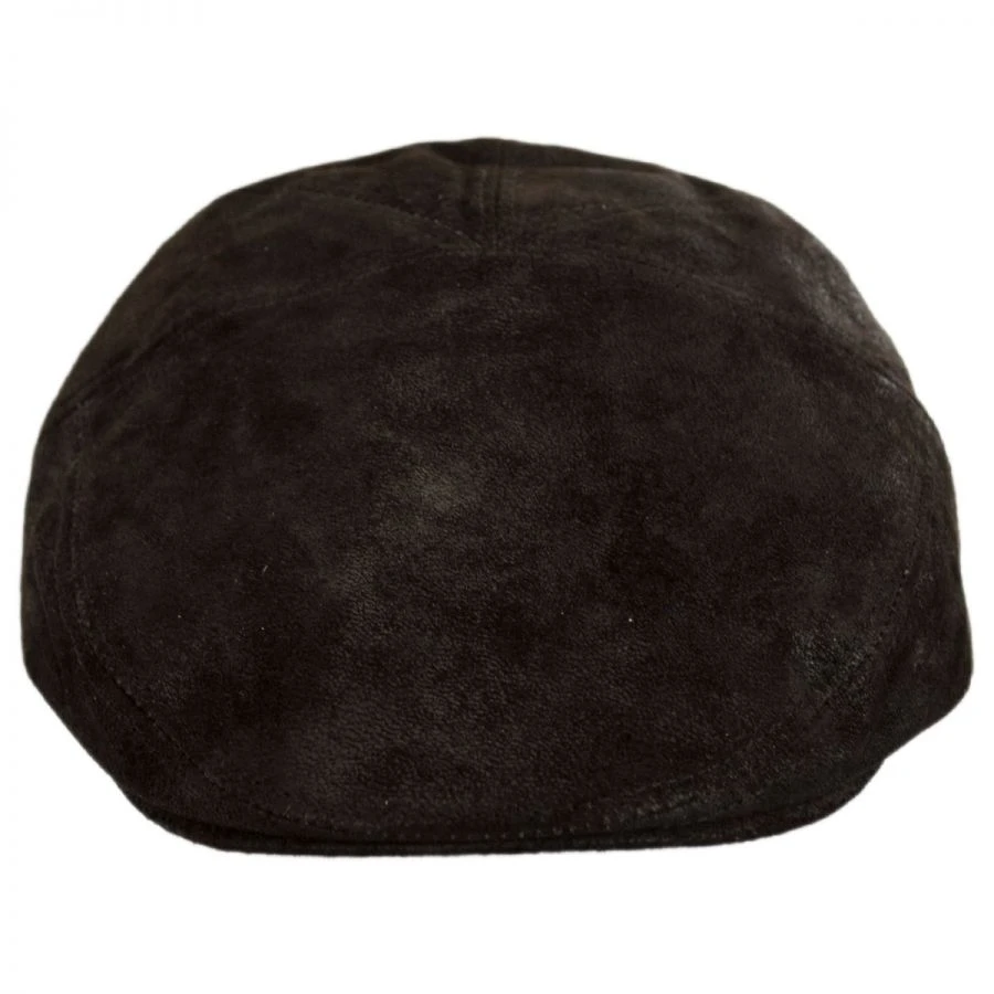 Bailey Lazar Suede Leather Ivy Cap 3 Bailey Lazar Suede Leather Ivy Cap