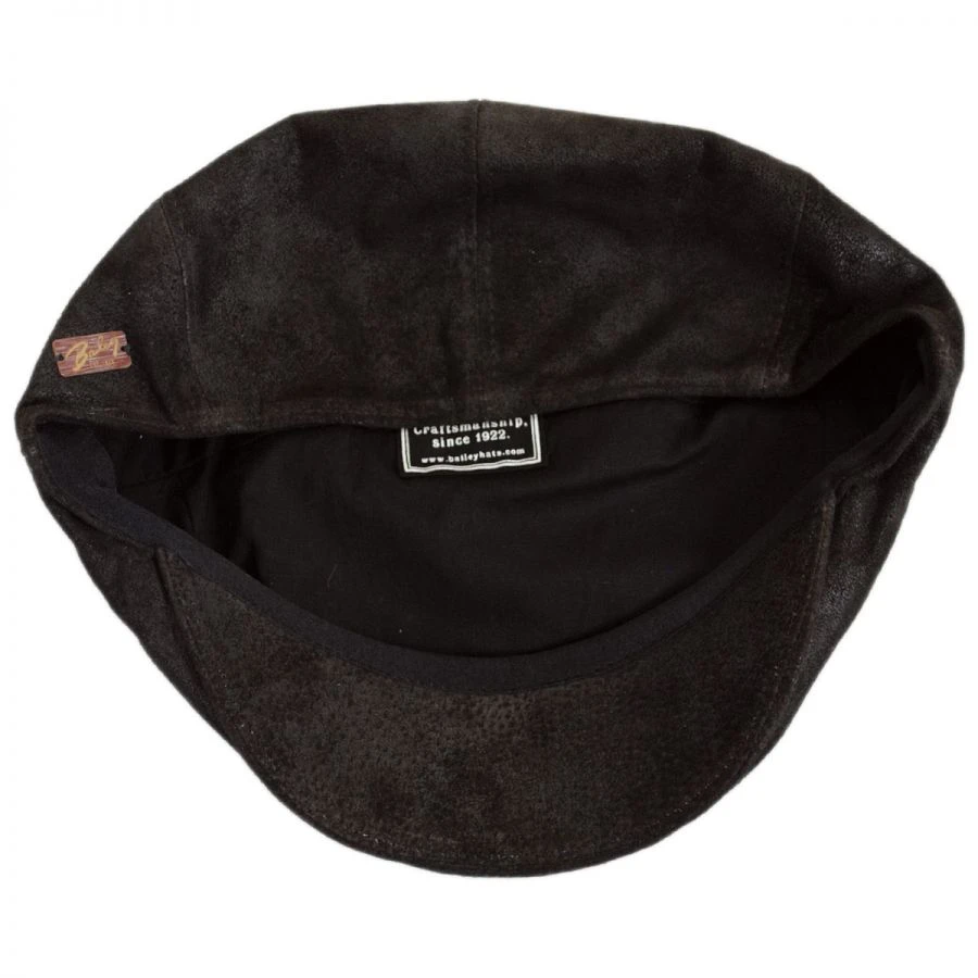 Bailey Lazar Suede Leather Ivy Cap 5 Bailey Lazar Suede Leather Ivy Cap - Image 3