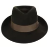 Dobbs Prescott Fur And Wool Felt Fedora Hat -Brixton Hats shop 256493