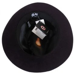 Bailey Flume Velour Fur Felt Fedora Hat -Brixton Hats shop 257210