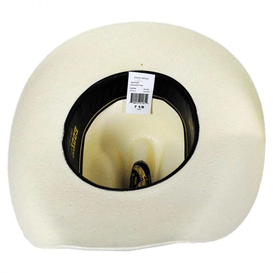 EDDY & BROS Cutter Toyo Straw Western Hat 4 EDDY & BROS Cutter Toyo Straw Western Hat - Image 2