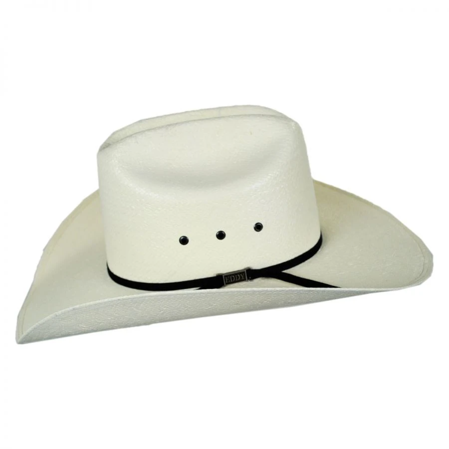 EDDY & BROS Cutter Toyo Straw Western Hat 5 EDDY & BROS Cutter Toyo Straw Western Hat - Image 3