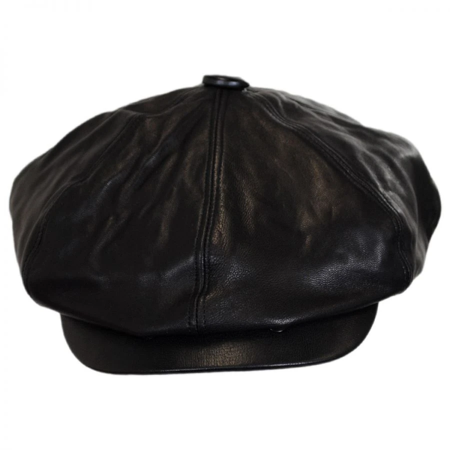 Bailey Noclin Leather Newsboy Cap 3 Bailey Noclin Leather Newsboy Cap